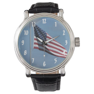 Amerikaanse vlag horloge