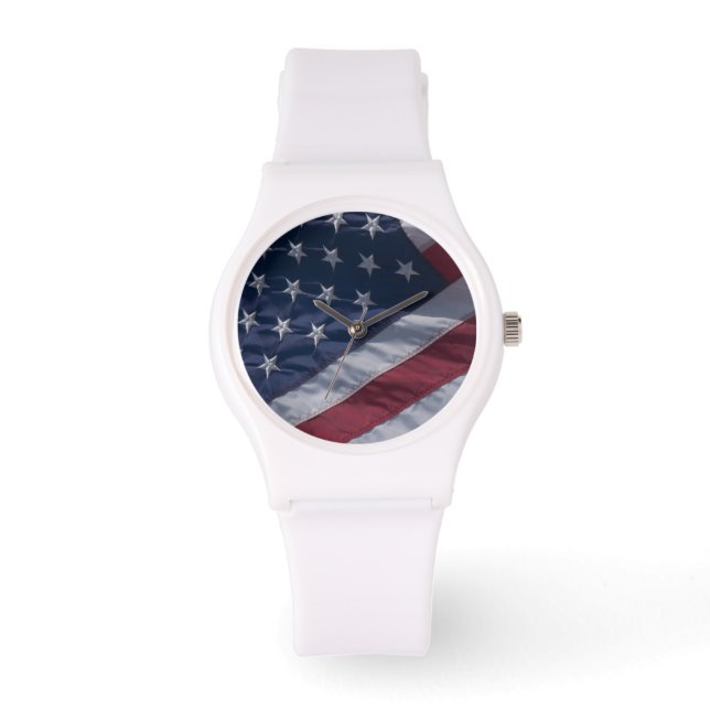 Amerikaanse vlag. horloge (Voorkant)