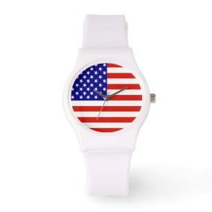Amerikaanse vlag horloge
