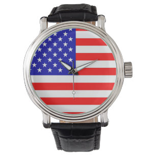 Amerikaanse vlag horloge