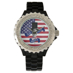 Amerikaanse vlag horloge