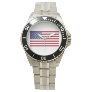 Amerikaanse vlag horloge