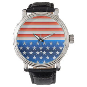 Amerikaanse vlag horloge