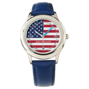 Amerikaanse vlag horloge