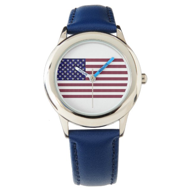 Amerikaanse vlag horloge (Voorkant)