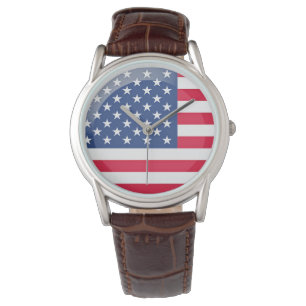Amerikaanse vlag horloge