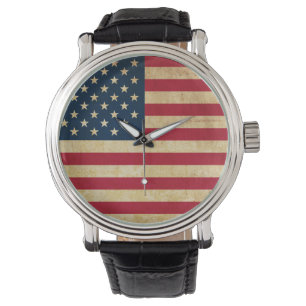 Amerikaanse vlag Horloge