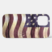Amerikaanse vlag hout #2 Case-Mate iPhone case (Achterkant (horizontaal))