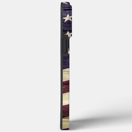 Amerikaanse vlag  hout Case-Mate iPhone case (Achterkant / Rechts)