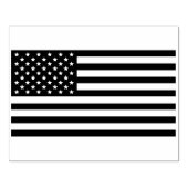 Amerikaanse vlag hout kunst stempel (Afrduk)