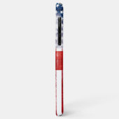 Amerikaanse vlag | Houtkorrels en schildpadden Case-Mate iPhone Case (Achterkant/links)