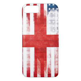 Amerikaanse vlag | Houtkorrels en schildpadden Case-Mate iPhone Case