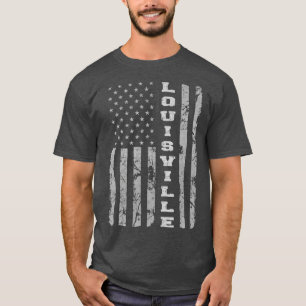 Amerikaanse vlag Hutchinson Kentucky T-shirt