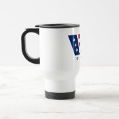 Amerikaanse Vlag Icoon Reisbeker (Links)