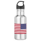 Amerikaanse vlag Igloo Beverage Cooler Waterfles (Voorkant)