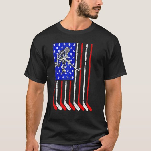  Amerikaanse vlag ijskap op 4 juli b T-shirt (Voorkant)