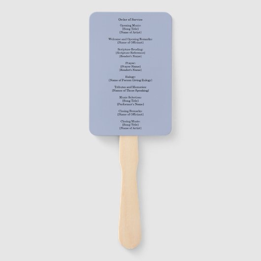 Amerikaanse vlag in liefdevolle herinnering Orde v Handwaaier (Achterkant)