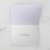 Amerikaanse vlag in lila boeket voor de zomer kaart (Binnen)