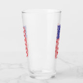 Amerikaanse vlag in nood glas (Links)