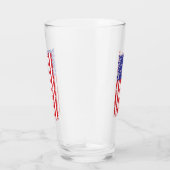 Amerikaanse vlag in nood glas (Rechts)