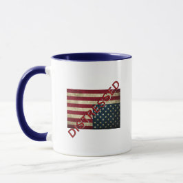 Amerikaanse vlag in Nood Koffiemok Mok