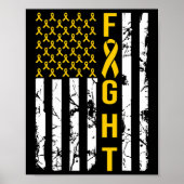 Amerikaanse vlag In september Draag we gouden kind Poster (Voorkant)