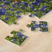 Amerikaanse vlag in veld van Blauwe Bonnets, 2 Legpuzzel (Zijkant)
