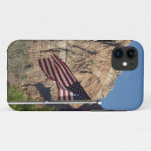 Amerikaanse vlag in Zion National Park I Case-Mate iPhone Case (Achterkant (horizontaal))