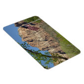 Amerikaanse vlag in Zion National Park I Magneet (Rechterzijde)