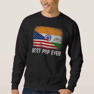 Amerikaanse vlag & India vlag Beste Pop uit de hel Trui