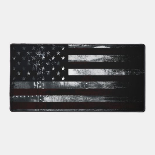 Amerikaanse vlag industrieel patriottisch bureaumat (Voorkant)