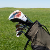 *~* Amerikaanse vlag .. Initialen USA Bald Eagle A Golfheadcover (Insitu)