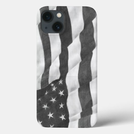 Amerikaanse vlag iPad Barely Daar Hoesje (Achterkant)