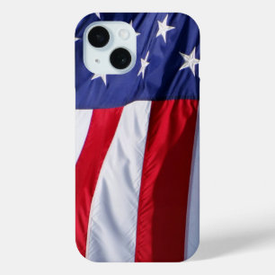 Amerikaanse vlag iPhone 15 hoesje