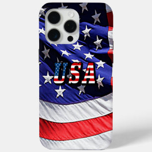 Amerikaanse Vlag iPhone 15 Pro Max Case