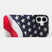 Amerikaanse vlag  iPhone 16 hoesje (Achterkant horizontaal)
