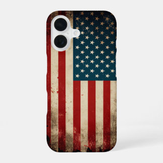 Amerikaanse vlag iPhone 16 hoesje