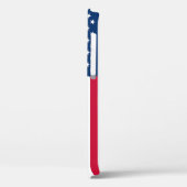 Amerikaanse vlag iPhone Case - Patriottisch (Achterkant / Links)