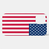 Amerikaanse vlag iPhone Case - Patriottisch (Achterkant (horizontaal))
