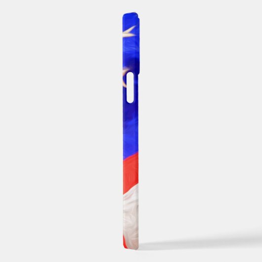 Amerikaanse vlag iPhone hoesje (Rechterkant)