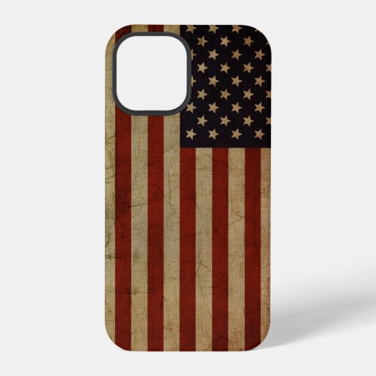 Amerikaanse vlag iPhone Hoesje (Achterkant)
