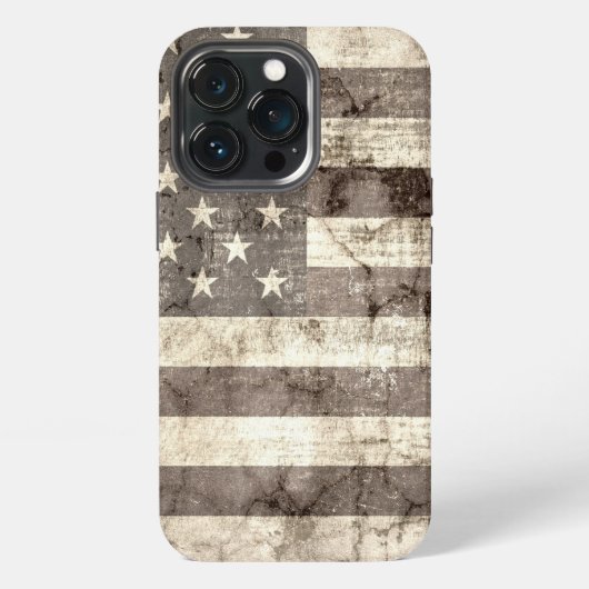 Amerikaanse vlag  iPhone hoesje (Achterkant)