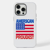 Amerikaanse vlag iPhone hoesje (Achterkant)