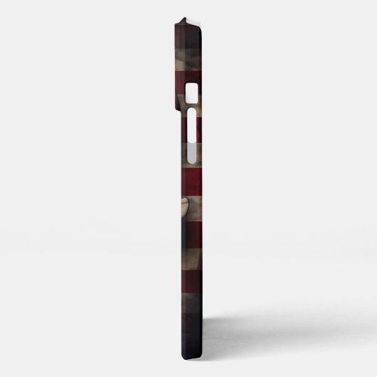 Amerikaanse vlag iPhone hoesje (Linkerkant)