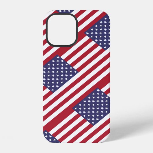 Amerikaanse vlag iPhone hoesje (Achterkant)