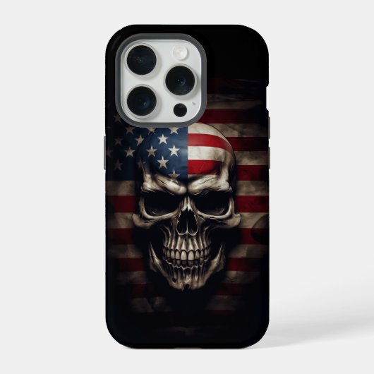 Amerikaanse vlag iPhone hoesje (Achterkant)