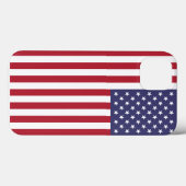 Amerikaanse vlag iPhone Hoesje (Achterkant (horizontaal))