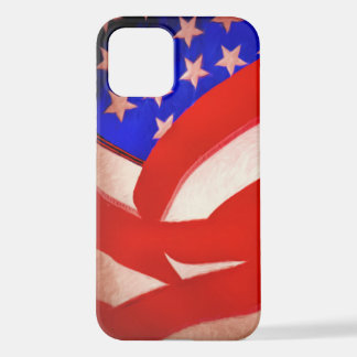 Amerikaanse vlag iPhone 12 hoesje