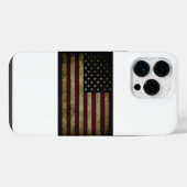 Amerikaanse vlag iPhone hoesje (Achterkant horizontaal)