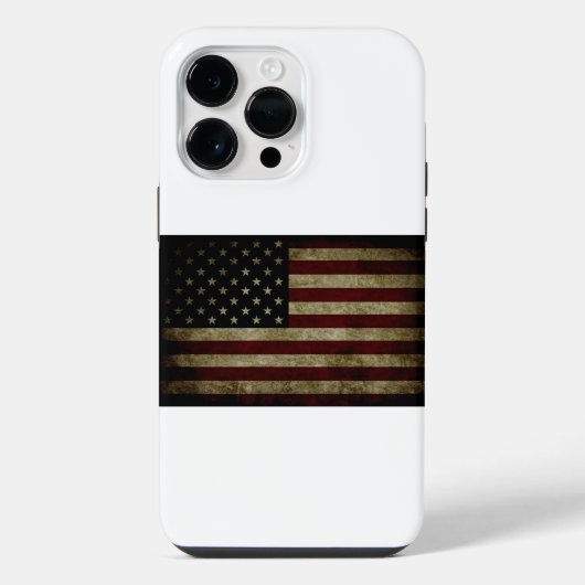 Amerikaanse vlag iPhone hoesje (Achterkant)